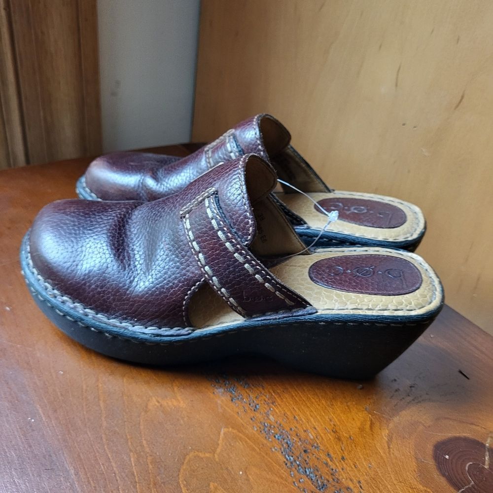Born Leather Clogs - Size 7 - Picture 4 of 5